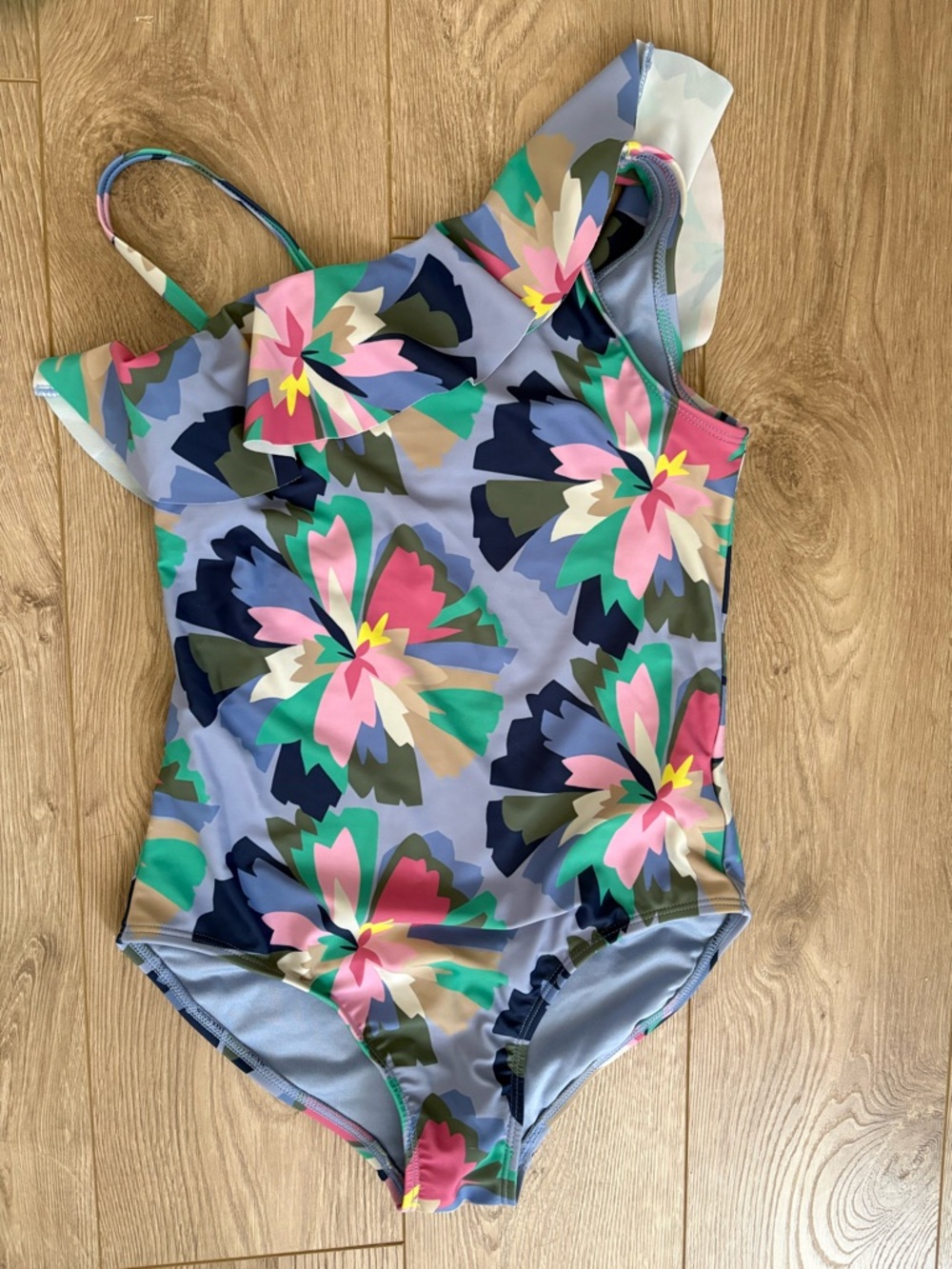 Girls Floral Swimsuit